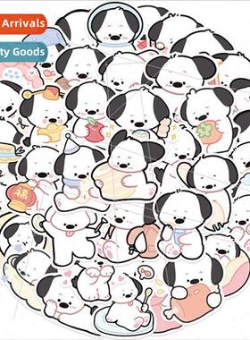 40 cartoon lines puppy doodle stickers trolley case water cu