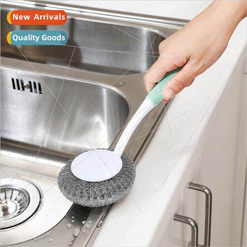 Kitchen hangable dish cleaning brush creative long handle st