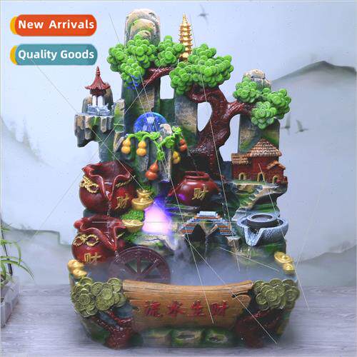Rockery water fountain opening housewarming wedding gift fen