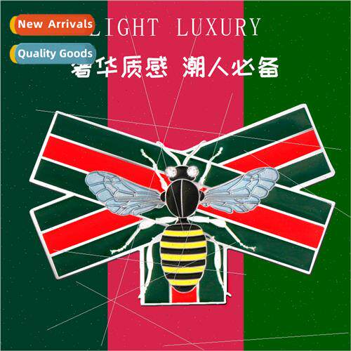New bee metal label aluminum car label car stickers