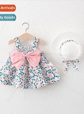 Summer new childrens dresses son girls baby sleeveless princ