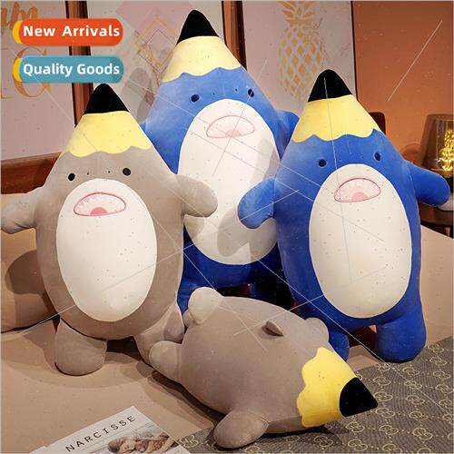 Quirky shark pen shark pillow paintbrush shark doll girls be