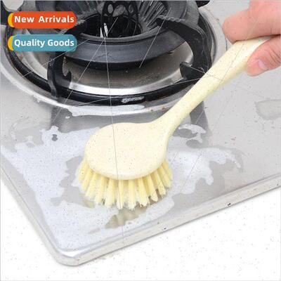 Kitchen Long Handle Cleaning Brush Household Stain Removal P