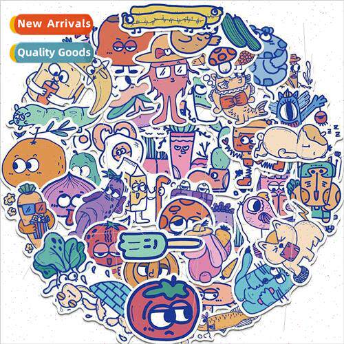 50 designer monster cartoon characters graffiti stickers car