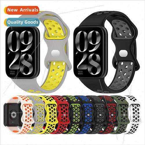 2023 new 适用 millet bracelet 8pro steel buckle two-color on