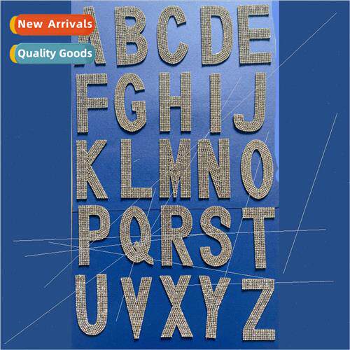 New 26 letters of the alphabet self-adhesive diamond sticker