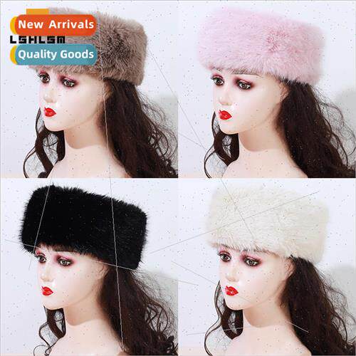 Mens and womens winter hat wrapped head set head cap hollow