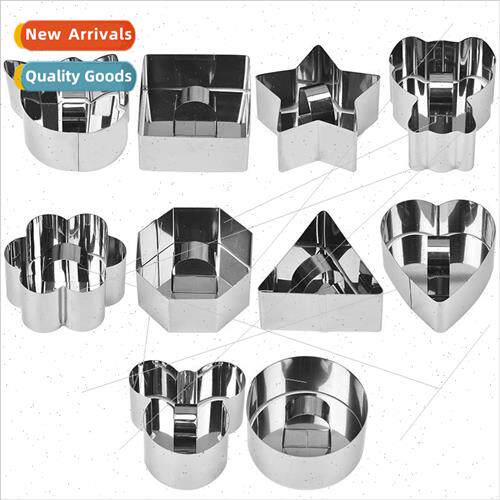 Stainless Steel Cookie Mould Dumpling Skin Cake Baking Cutti