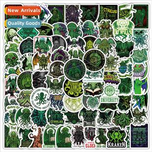 100 Cthulhu Stickers Western Mythology Evil Monster Decorati