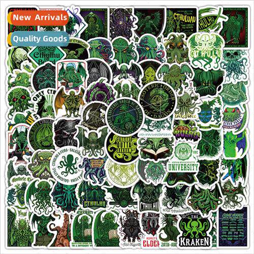 100 Cthulhu Stickers Western Mythology Evil Monster Decorati