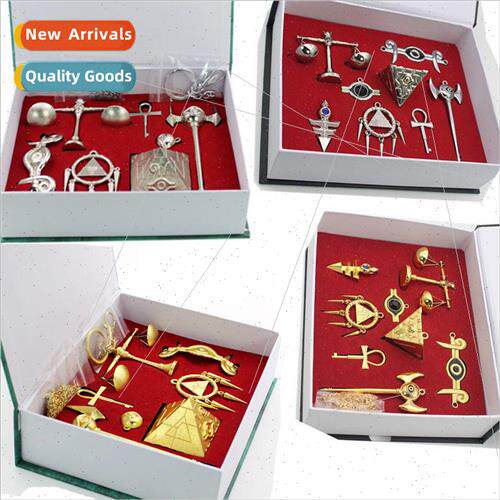 Peripheral game king artifacts alloy keychain necklace lanya