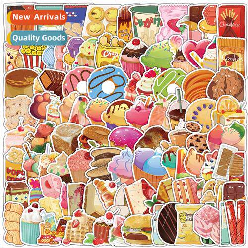 100 casual snacks graffiti stickers water cups cell phone co