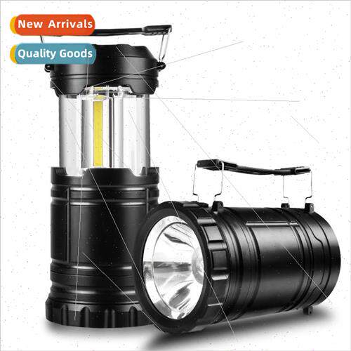 COB3+1 stch camping light outdoor super bright camp tent lig
