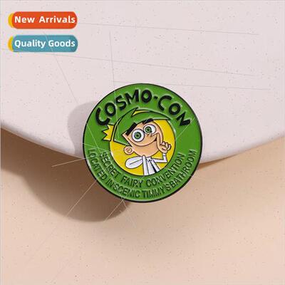 Anime film and  creative brooch anti-fighting fun monster gu