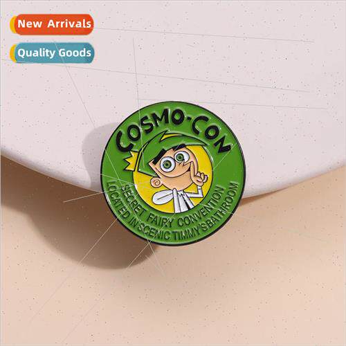 Anime film and  creative brooch anti-fighting fun monster gu