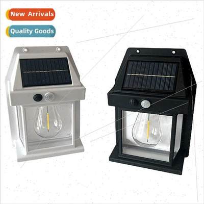 New solar lights outdoor garden wall lights lighting human s