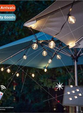 Solar G40 Retro Bulb String ghts Outdoor Camping Tent Patio