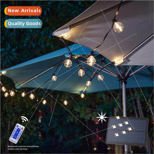 Solar G40 Retro Bulb String ghts Outdoor Camping Tent Patio