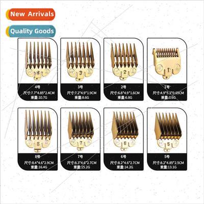 Mens positioning comb electric push caliper electroplated go