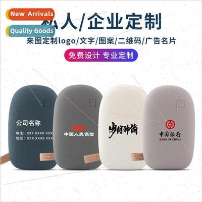 Mini portable 10400 mAh stone charging asure pebbles compact