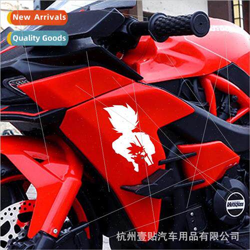 Seven Dragon Ball anime cartoon car stickers hollow transpar