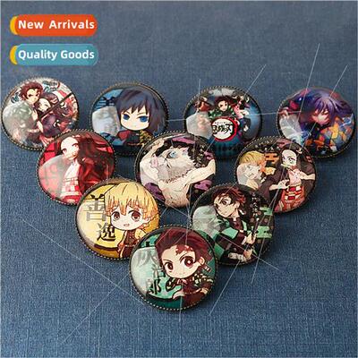 Anime  ghost destroyed the edge of the brooch retro time gem