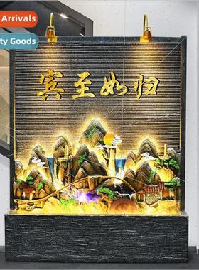 Large floor wigwam feng shui wheel water curtain wall flowin