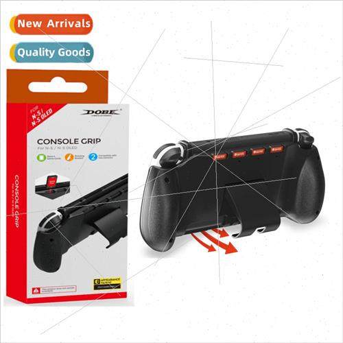 适用 switch OLED case handle switch grip with game card slot