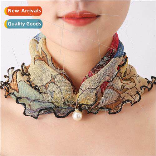 Sunscreen mesh veil over the head small scarf female veil ne