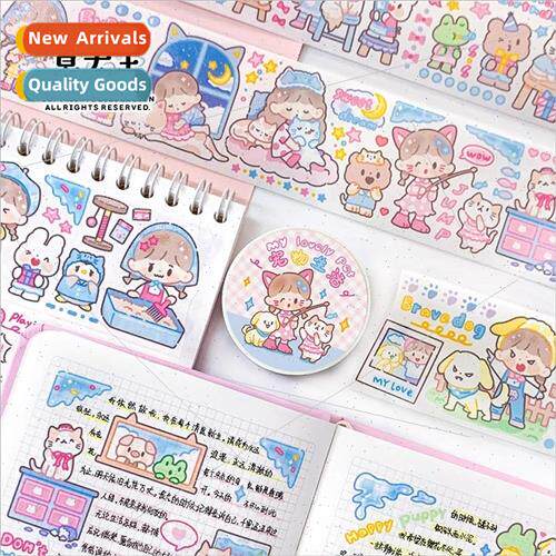 New tape pet life full set of tape daily cartoon handbook ca