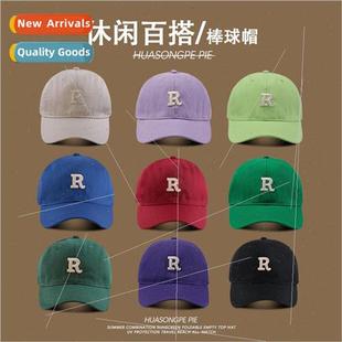 colorfu cap summer Baseball tongue letters female duck