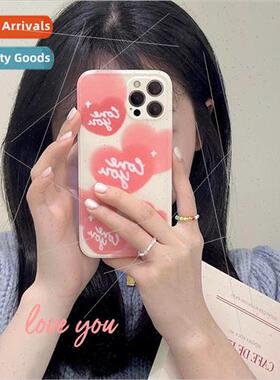 适用 iphone13pro max pink love apple 12 phone case 11 new xr