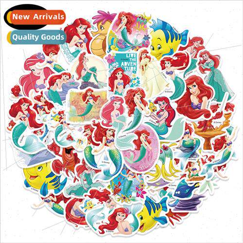 50 mermaid princess graffiti stickers can be personalized de