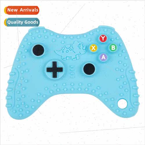 Game handle silicone baby teethers baby anti-eating hands te