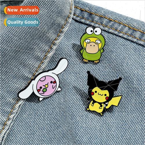 Cartoon personalized Pokémon metal badge creative weird Pik