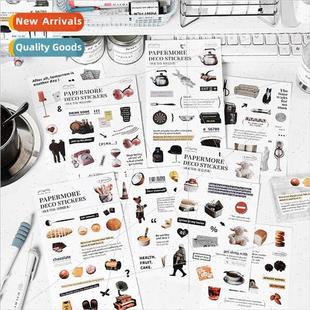 series ins retro Stickers DIY waiting creative handb weekend