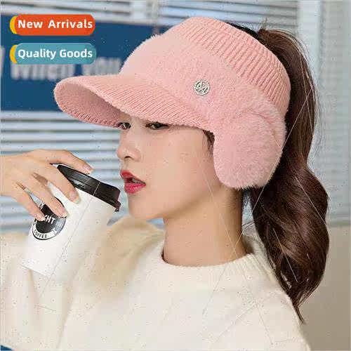 New fashion ear protection hollow cap female fall and winter