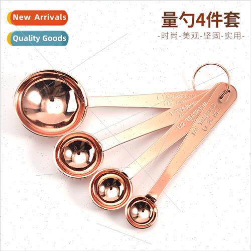 Baking Measuring Spoon Solid Color Stainless Steel Measuring
