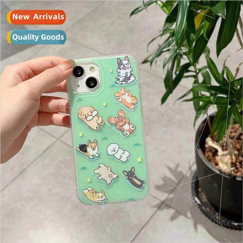 Summer Grass Lazy Critter 适用 Apple 14ProMax Phone Case iPh