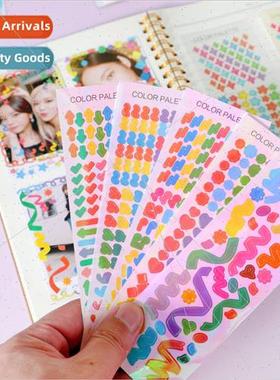 D29 colorful goo card stickers diy photo decorative material