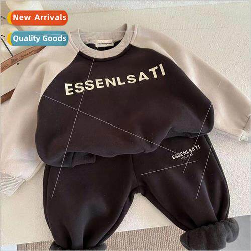 23 winter childrens suit boys padded sweater girls Korean  o
