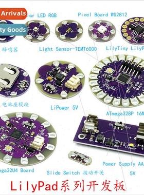 lypad Series Development Board 328P/32U4/WS2812/Buzzer/TEMT6