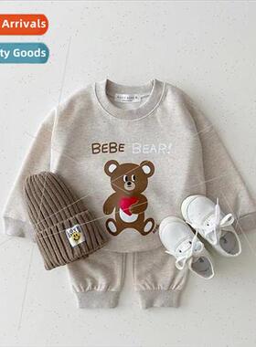 Childrens clothing boys and girls spring new cute sweater sp