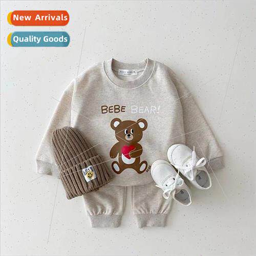 Childrens clothing boys and girls spring new cute sweater sp