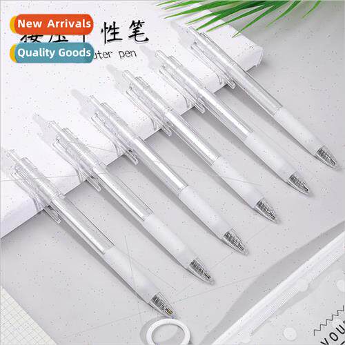 Transparent Push Action Neutral Pen Student Exam Push-Up Wat