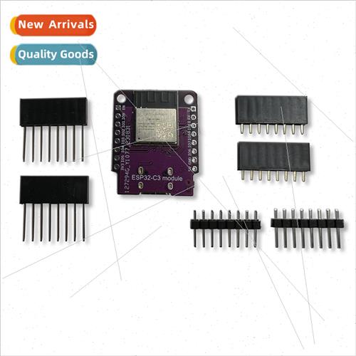 MINI ESP32-C3 development board equipped with ESP32-C3-MINI-