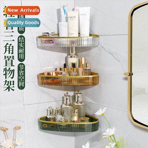 Bathroom Acrylic Triangle Shelf Wall Mounted Toilet Bathroom