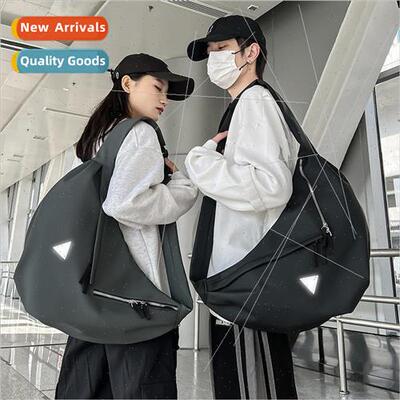 New Cool Work Casual Mens Dumpling Bag Large Capacity Korean