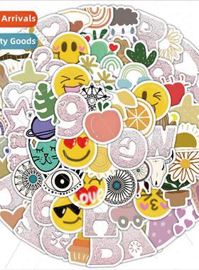 100 cartoon bohemian stickers cell phone case luggage scoote