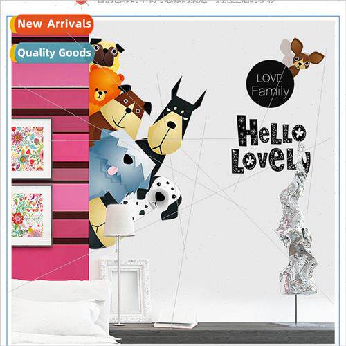 XH7237 family stickers cute cartoon wall stickers decorative